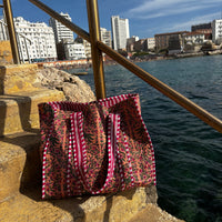 Cabas Fany – Rose Indien