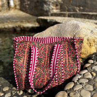 Cabas Fany – Rose Indien